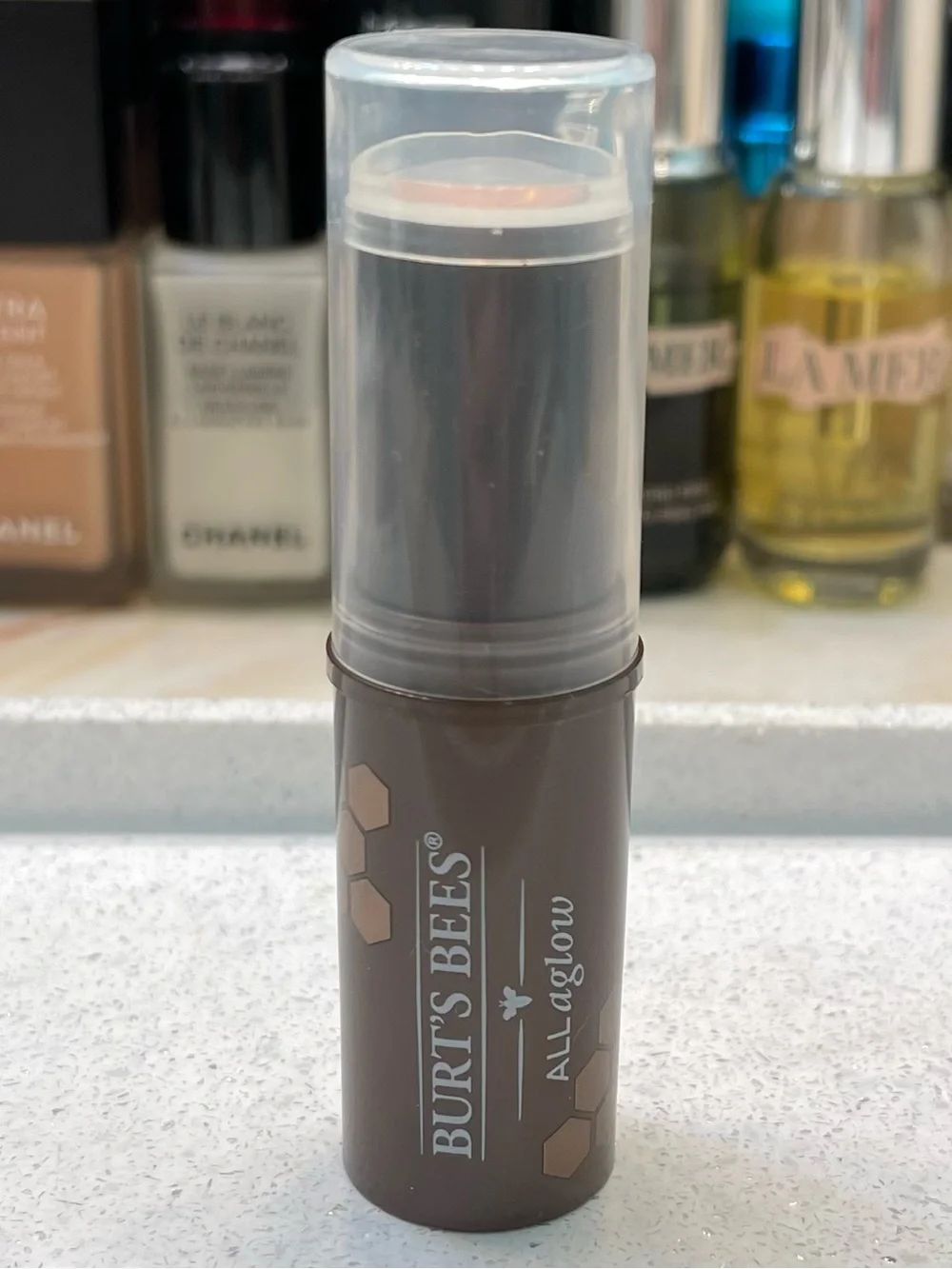 Burt’s Bees ~ ‘1605 GOLDEN SHIMMER’ ~ ALL Aglow Bronzer Stick ~ Full Size